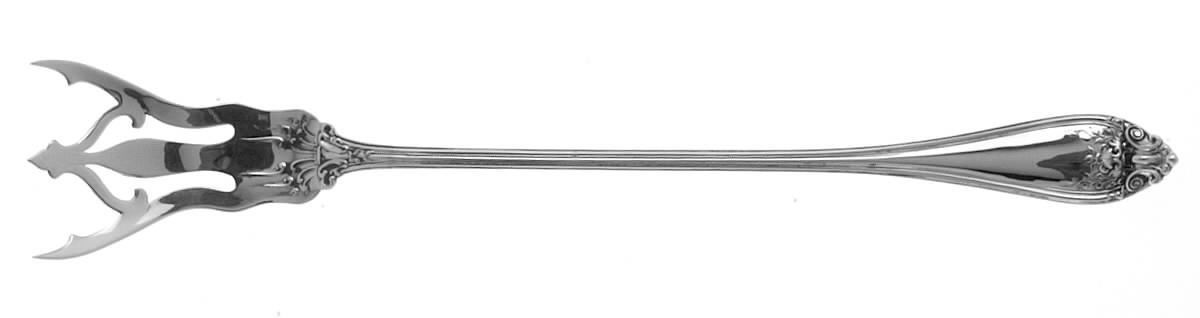 Florence (Sterling, 1903) Large Lettuce Serving Fork by International Silver-1