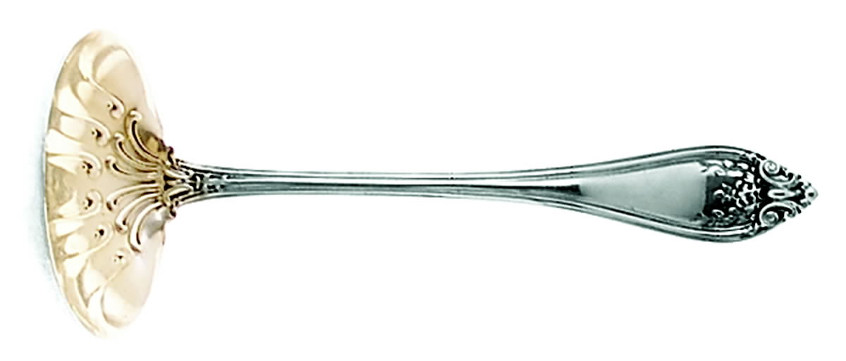 Florence (Sterling, 1903) Solid Piece Cream Ladle by International Silver-1