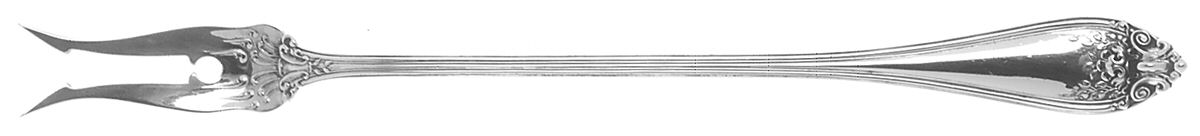 Florence (Sterling, 1903) Long Handle Pickle/Olive Fork by International Silver-1