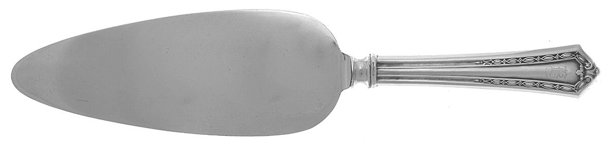 Florentine (Sterling, 1912, Pie Server with Silverplate Blade by International Silver-1