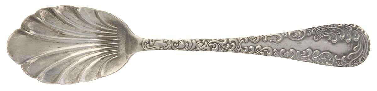 Florence (Silverplate) Sugar Shell Spoon by International Silver-1