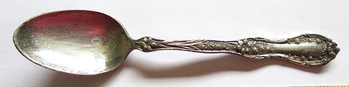 Florette (Silverplate, 1909) Five O'Clock Teaspoon by International Silver-1
