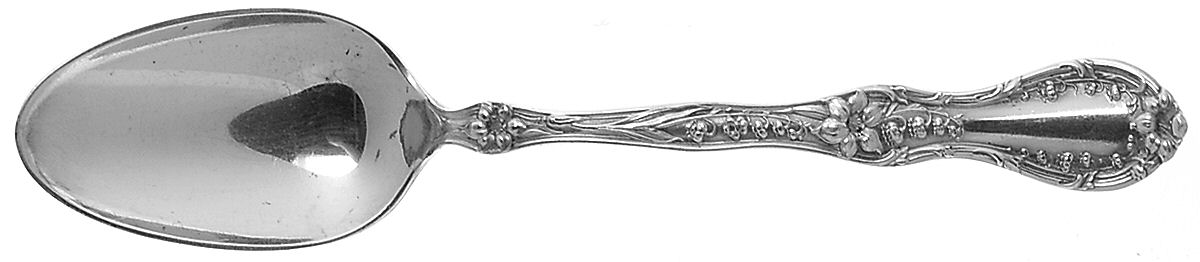 Florette (Silverplate, 1909) Monogram Place/Oval Soup Spoon by International Silver-1