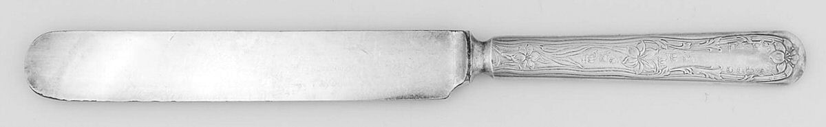 Florette (Silverplate, 1909) Blunt Solid Knife by International Silver-1