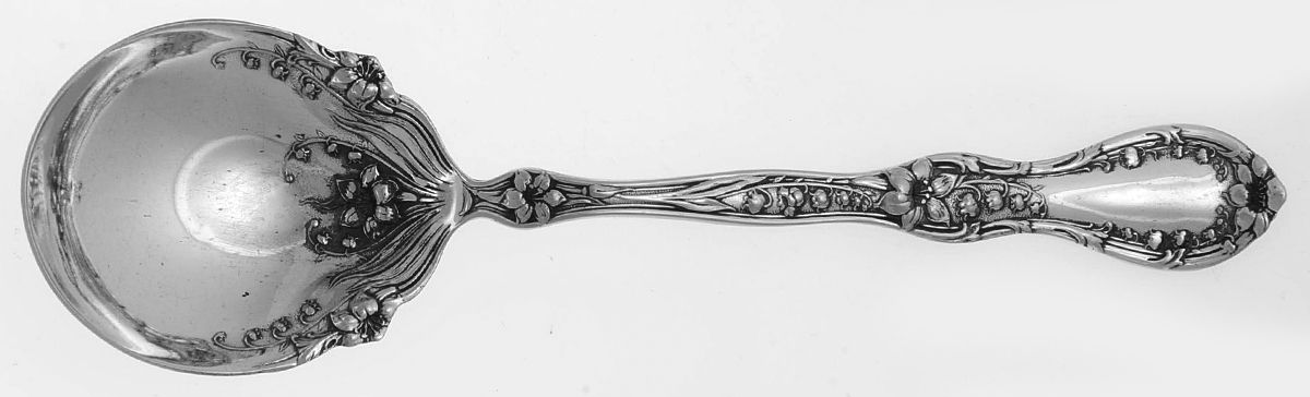 Florette (Silverplate, 1909) Sugar Spoon by International Silver-1