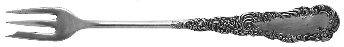 Florida (Silverplate, 1894) Cocktail/Seafood Fork by International Silver-1