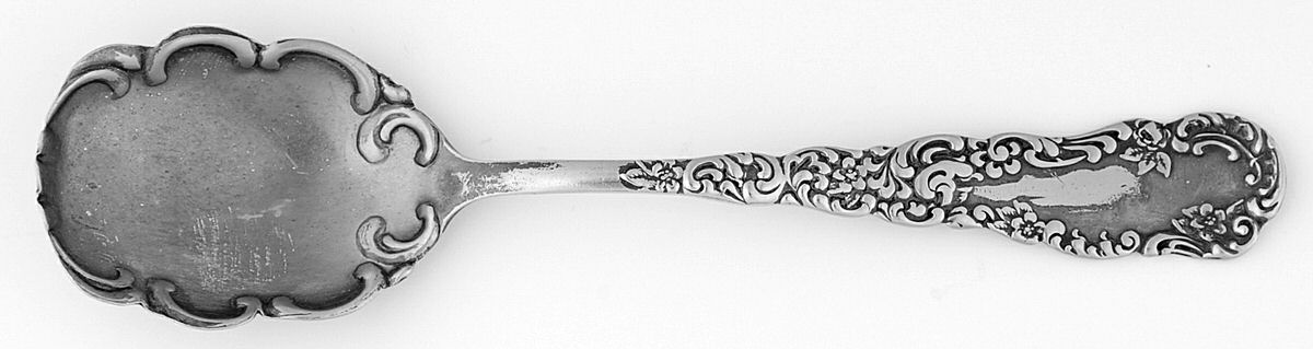 Florida (Silverplate, 1894) Sugar Shell Spoon by International Silver-1