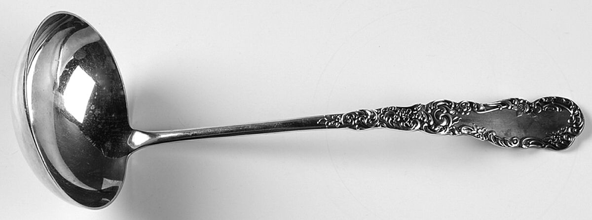 Florida (Silverplate, 1894) Solid Soup Ladle by International Silver-1