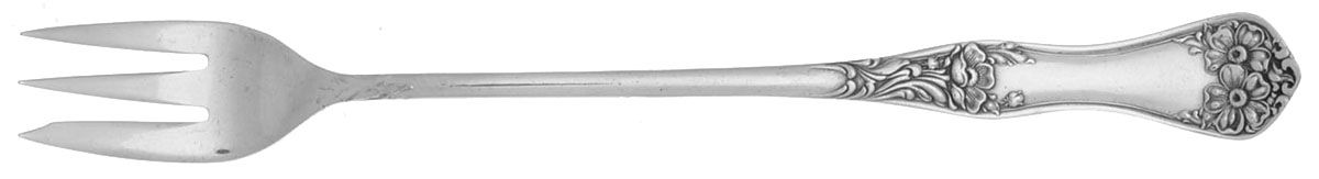 Flower (Silverplate, 1906) Cocktail/Seafood Fork by International Silver-1