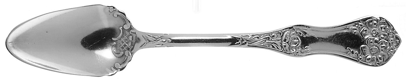 Flower (Silverplate, 1906) Fruit/Orange Spoon by International Silver-1