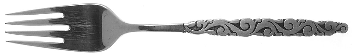 Florentine Scroll (Stainless) Individual Salad Fork by International Silver-1