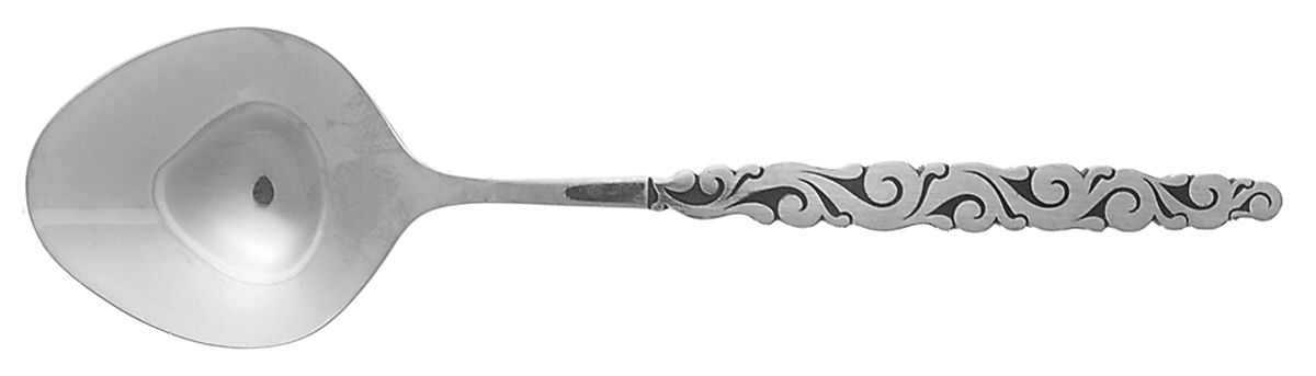 Florentine Scroll (Stainless) Sugar Spoon by International Silver-1