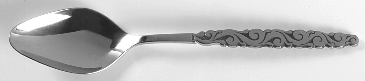 Florentine Scroll (Stainless) Place/Oval Soup Spoon by International Silver-1