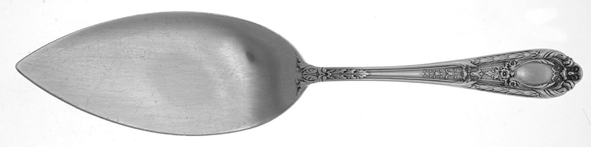 Fontaine (Sterling, 1924, No Monograms) Large Solid Fish Serving Knife by International Silver-1