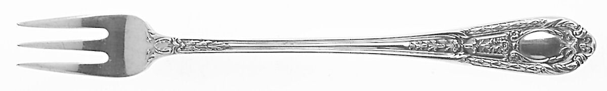 Fontaine (Sterling, 1924, No Monograms) Oyster Fork by International Silver-1