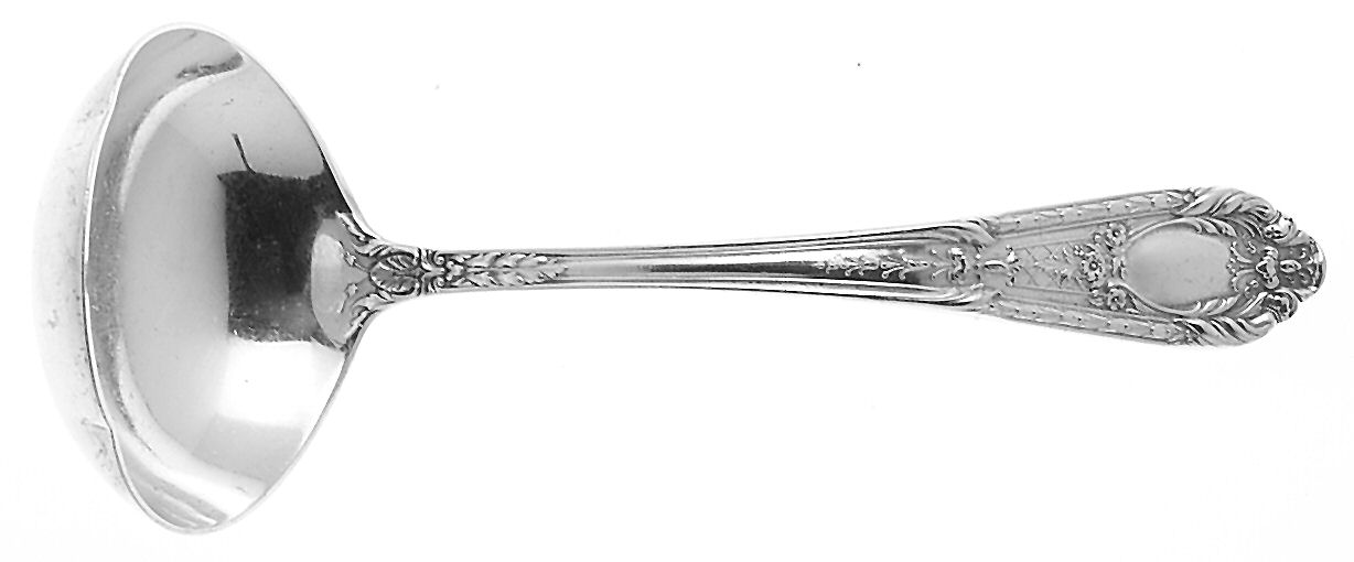 Fontaine (Sterling, 1924, No Monograms) Solid Gravy Ladle by International Silver-1