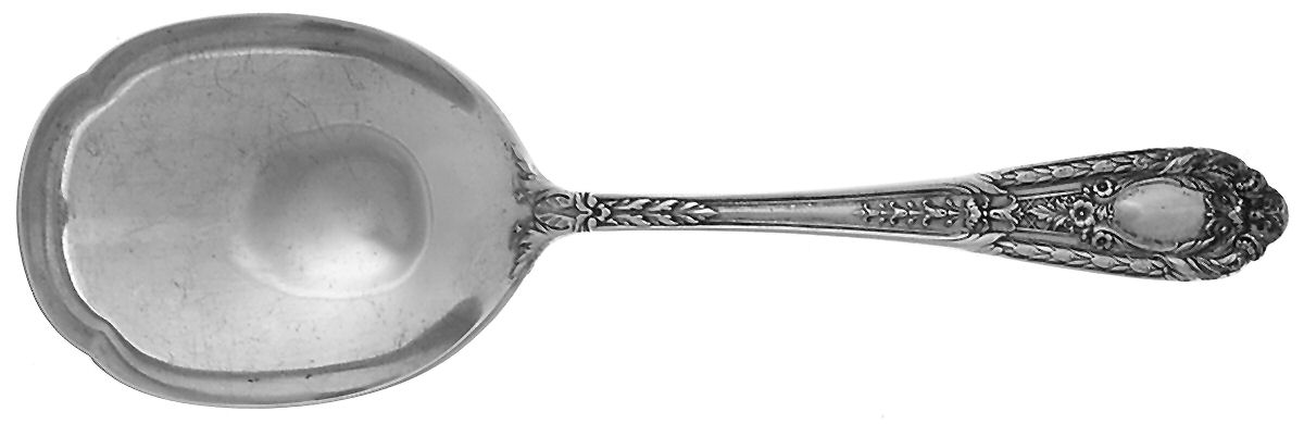 Fontaine (Sterling, 1924, No Monograms) Large Solid Berry/Casserole Spoon by International Silver-1