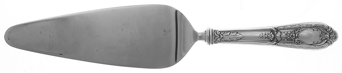 Fontaine (Sterling, 1924, No Monograms) Pie Server with Stainless Blade by International Silver-1