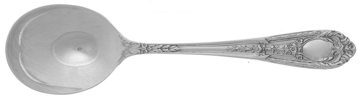 Fontaine (Sterling, 1924, No Monograms) Round Bowl Soup Spoon (Cream Soup) by International Silver-1