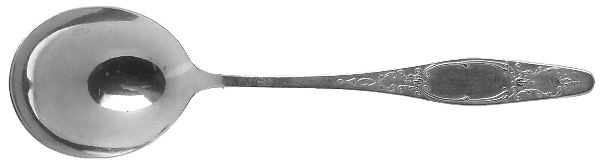 Franconia (Silverplate, 1922) Round Bowl Soup Spoon (Gumbo) by International Silver-1