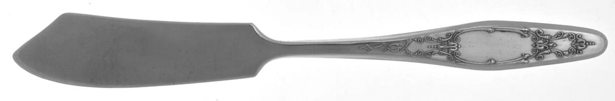 Franconia (Silverplate, 1922) Flat Handle Butter Spreader by International Silver-1