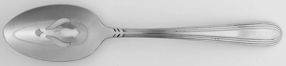 Freedom (Stainless) Pierced Tablespoon (Serving Spoon) by International Silver-1
