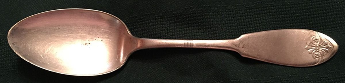 French (Silverplate, 1884) Tablespoon (Serving Spoon) by International Silver-1