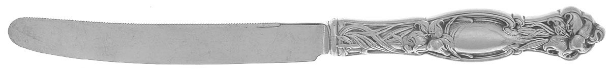 Frontenac (Sterling, 1903) Orange Knife with Silverplate Blade by International Silver-1