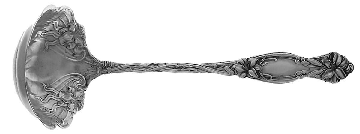 Frontenac (Sterling, 1903) Oyster Ladle Solid Piece by International Silver-1