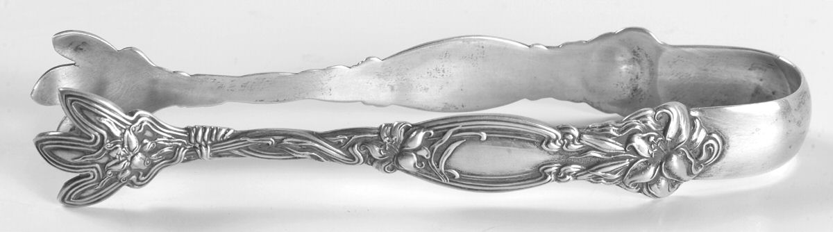 Frontenac (Sterling, 1903) Large Sugar Tongs by International Silver-1