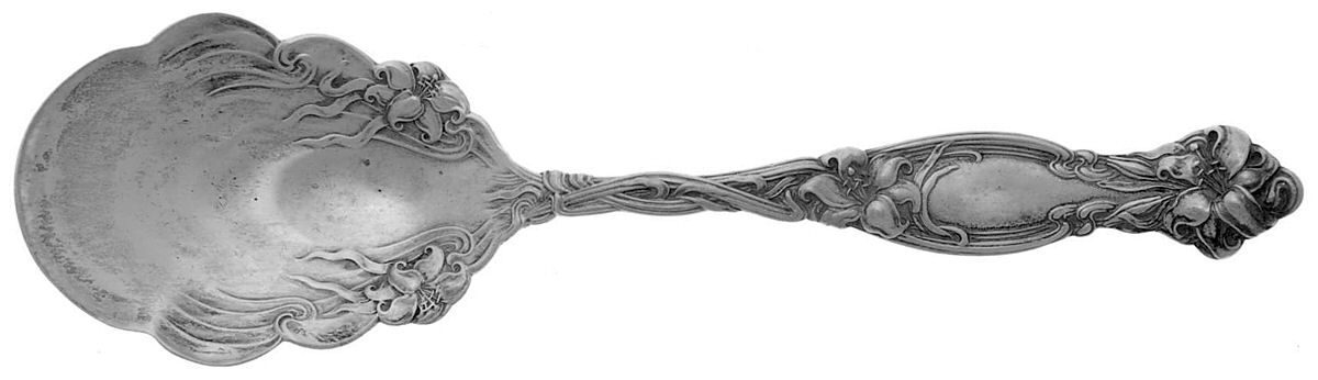 Frontenac (Sterling, 1903) Preserve Spoon by International Silver-1