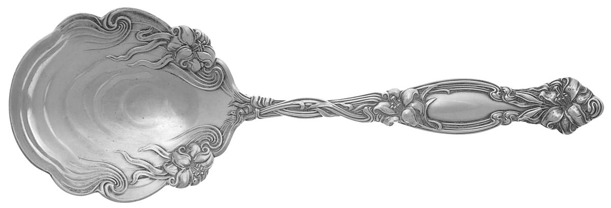 Frontenac (Sterling, 1903) Large Solid Berry/Casserole Spoon by International Silver-1