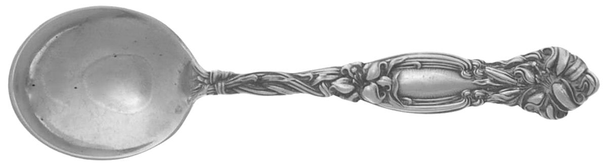 Frontenac (Sterling, 1903) Small Short Handle Chocolate Spoon by International Silver-1