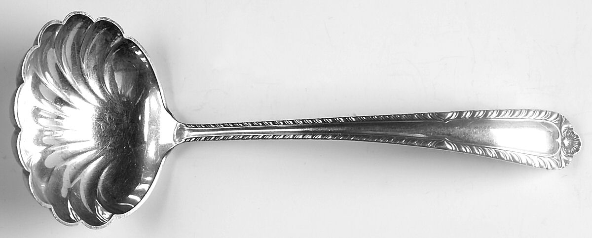 Gadroon (Sterling, 1933) Solid Gravy Ladle by International Silver-1