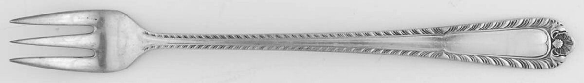 Gadroon (Sterling, 1933) Cocktail/Seafood Fork by International Silver-1