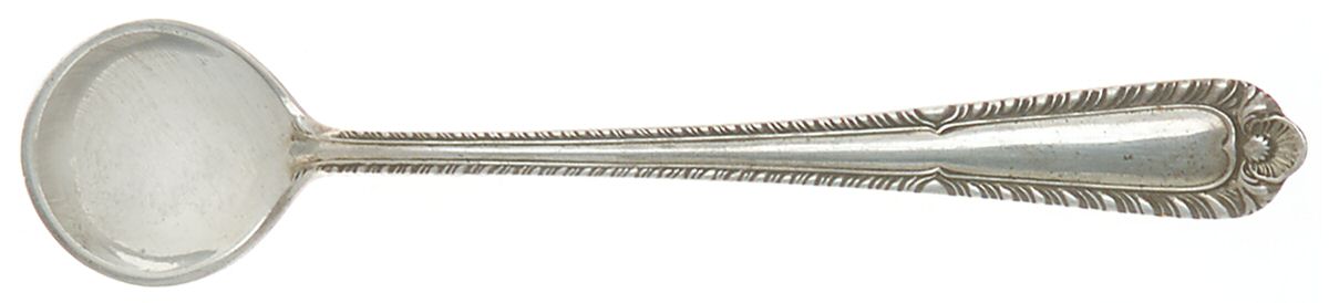 Gadroon (Sterling, 1933) Master Salt Spoon by International Silver-1