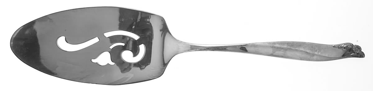 Gaiety (Silverplate, 1961) Solid Pierced Pie Server by International Silver-1