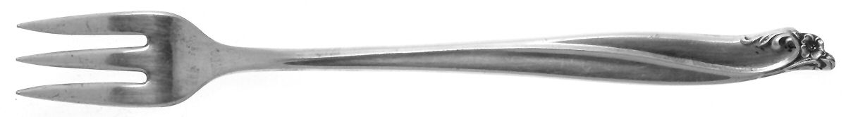Gaiety (Silverplate, 1961) Cocktail/Seafood Fork by International Silver-1