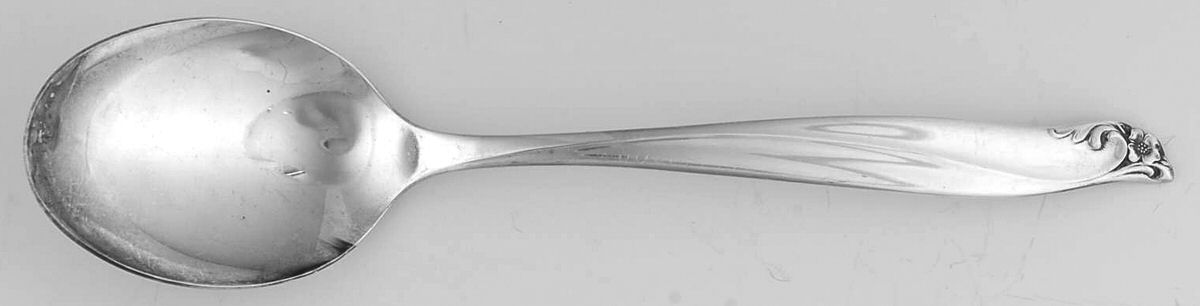 Gaiety (Silverplate, 1961) Place/Oval Soup Spoon by International Silver-1