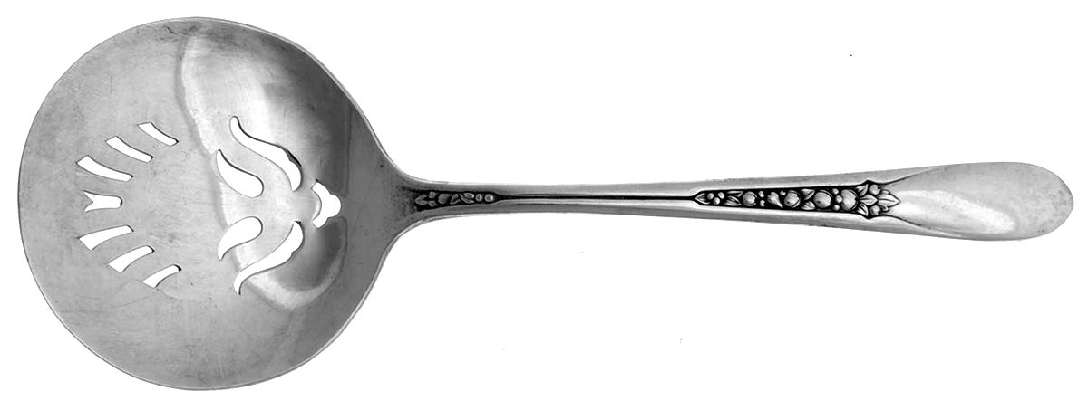 Gardenia (Silverplate, 1941) Tomato Server, Solid Piece by International Silver-1