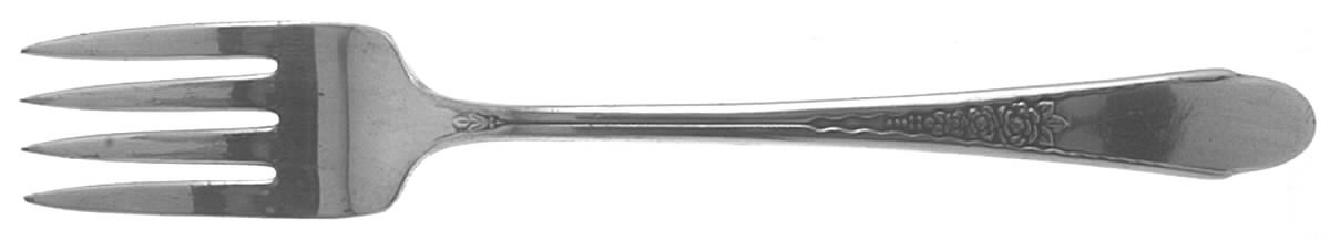 Gardenia (Silverplate, 1941) Dessert Fork by International Silver-1