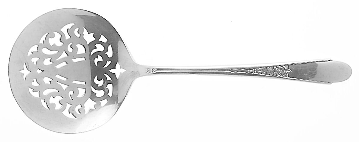 Gardenia (Silverplate, 1941) Tomato Server, Solid Piece by International Silver-1