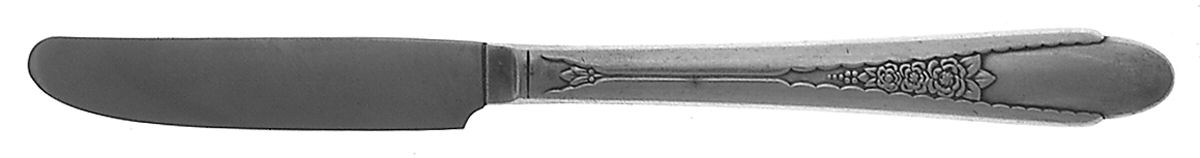 Gardenia (Silverplate, 1941) Pinch Handle New French Grille Knife by International Silver-1