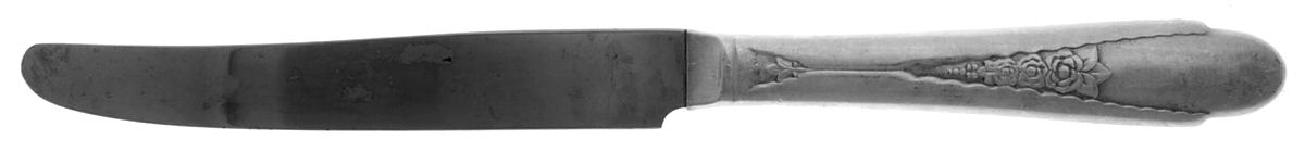 Gardenia (Silverplate, 1941) New French Hollow Knife with Pinched Handle by International Silver-1