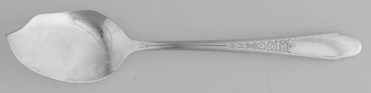 Gardenia (Silverplate, 1941) Large Solid Jelly Server by International Silver-1