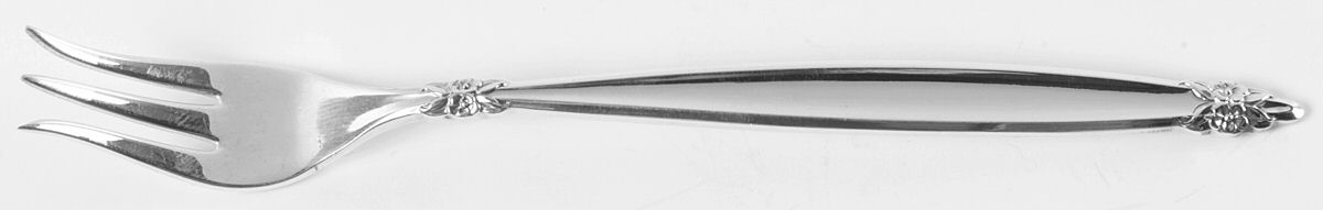 Garland (Silverplate, 1965) Short Handle Pickle/Olive Fork by International Silver-1