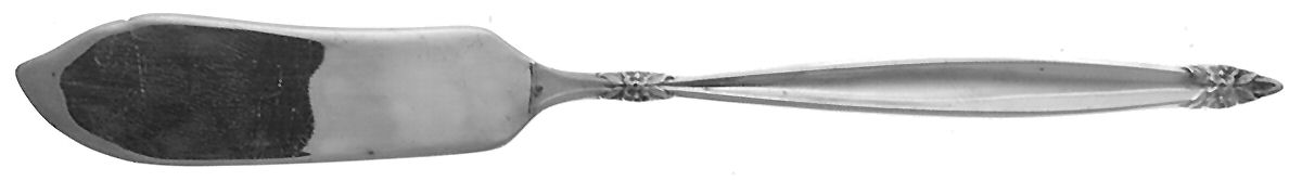 Garland (Silverplate, 1965) Flat Handle Master Butter Knife by International Silver-1