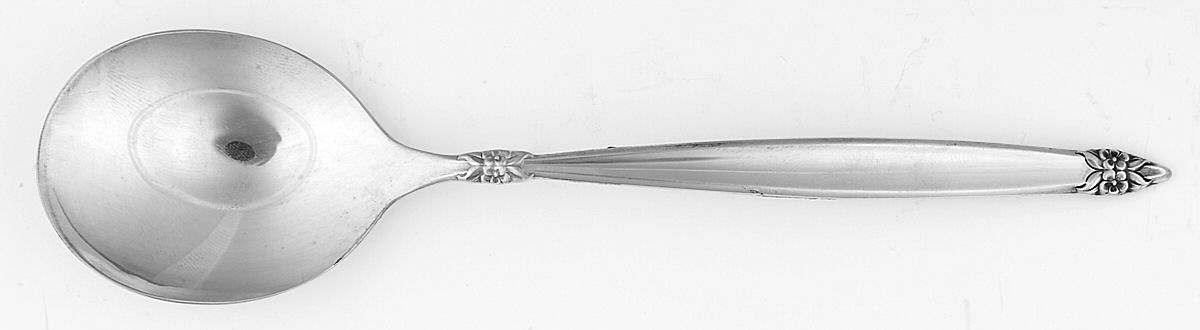 Garland (Silverplate, 1965) Round Bowl Soup Spoon (Gumbo) by International Silver-1