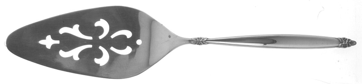 Garland (Silverplate, 1965) Solid Pierced Pie Server by International Silver-1