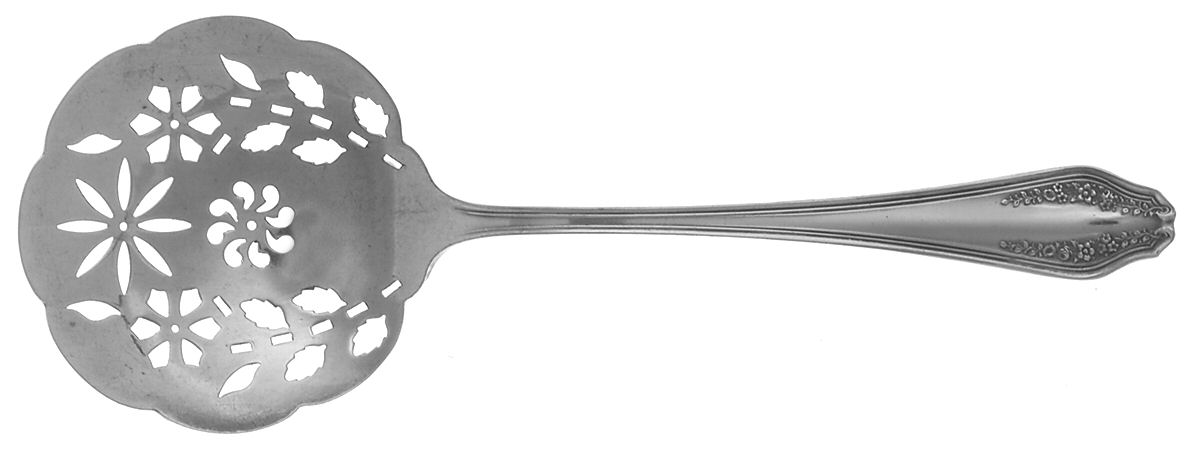 Garland (Silverplate, 1914) Tomato Server, Solid Piece by International Silver-1